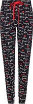 Rebelle Dames Mix&Match Lange Pyjamabroek Black 36