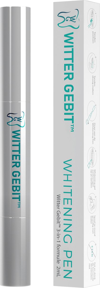 Witter Gebit™ Whitening Pen - Snel Witte Tanden - Eenvoudig Tanden Bleken