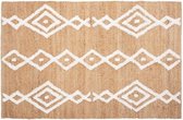 Getuft etnisch tapijt 120x170 cm - Overig - Wit - SILUMEN
