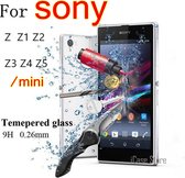 Beschermlaagje - Sony Xperia Z1 Mini 2.5D - Gehard Glas - 9H - Screenprotector