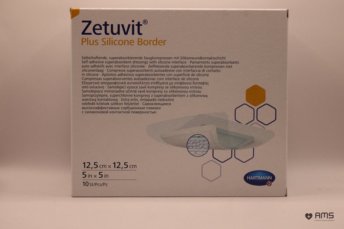 Goedkoopste Hartmann Zetuvit Plus 12.5 x 12.5 Stuks per doos