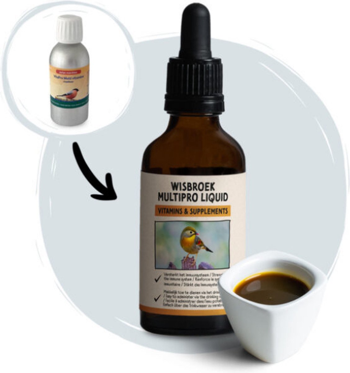 Multipro Liquid 50ml - Supplementen - Vogelvoer