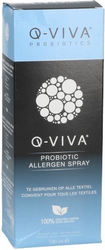 Q-viva Probiotic Allergen Spray 180ml - Merkloos