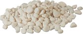 Relaxdays witte kiezelstenen - decoratieve stenen - 15-25 mm - sierstenen - 5 kg - marmer