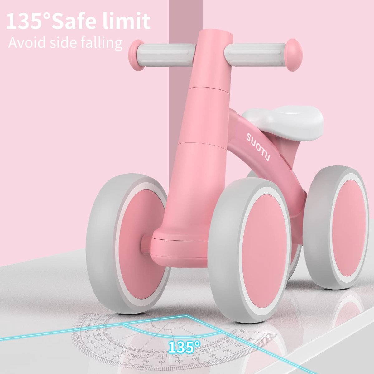 Suotu Loopfiets - Jongens en Meisjes thumbnail 3