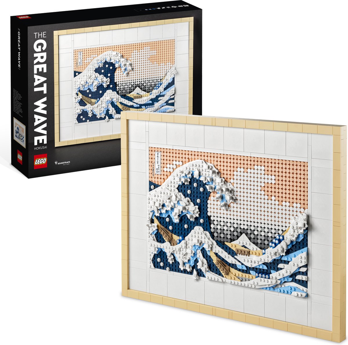 LEGO Art Hokusai – De grote golf, 3D Wanddecoratie Knutselpakket voor Volwassenen - 31208 — afbeelding 18