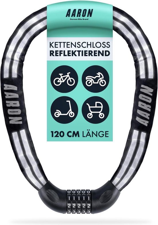 Bluetooth-fietsslot, APP-bediening Bluetooth-antidiefstal-smartslot met 105dB-alarm voor iOS en Android-systeem voor fiets, motorfiets, poorten(Zwart