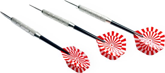 Dartpijlen set - 3x dartpijl - druppelvormige darts incl. darts shafts en hoesje - 21gram - 16CM van Maverton — afbeelding 2