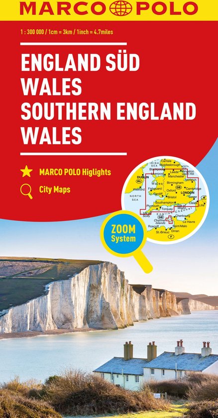 Marco Polo Wegenkaart - Marco Polo Wegenkaart Zuid-Engeland / Wales