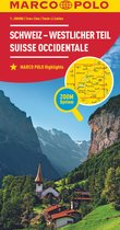 Carte routière de Marco Polo - Carte routière de Marco Polo Suisse Ouest
