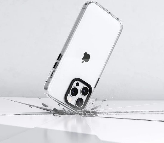 Coque transparente Rhinoshield adaptée à Apple iPhone 15 Pro Max |  Couverture verso |... | bol