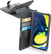 Cellularline - Samsung Galaxy A80, hoesje book agenda, zwart