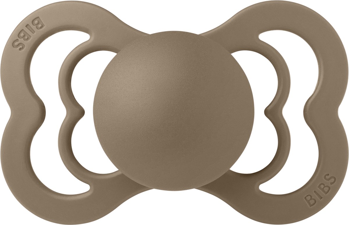 Goedkoopste BIBS Supreme Fopspeen - Maat 1 0-6 maanden - Latex – Dark Oak