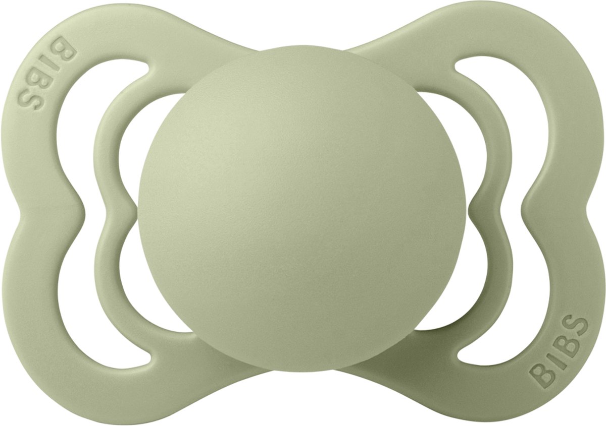 Goedkoopste BIBS Supreme Fopspeen - Maat 1 0-6 maanden - Latex – Sage