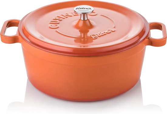 Pentole Agnelli - Gietijzeren - Gas - 28 cm - Zwarte - Braadpan