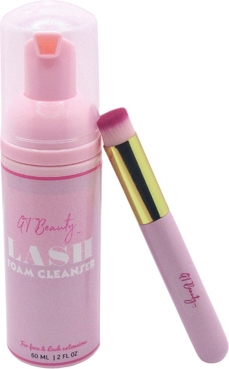Lash Shampoo + Cleaning Brush GT Beauty | Wimper shampoo + Reinigingsborstel - GT Beauty