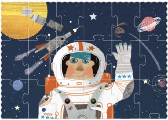 Londji Astronauten Puzzel voor Kinderen - 36 Stukjes