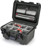 Nanuk 918 Case w/lid org. - w/divider - Olive - Pro Photo Kit case