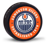 Edmonton Oilers- Ijshockey puck - NHL Puck - NHL - Ijshockey - NHL Collectible - WinCraft - OFFICIAL NHL ijshockey puck - 8*3 cm - all teams - nhl hockey - Oilers Puck - Edmonton hockey - Edmonton Puck