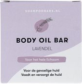 Barre d'huile corporelle Lavande | Fait à la main aux Pays-Bas | Non testé sur les animaux | Sans plastique | Emballage 100% biodégradable