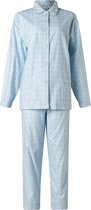 Cocodream Pyjama Femme Flanelle à Pois Imprimé - Blue - Taille L
