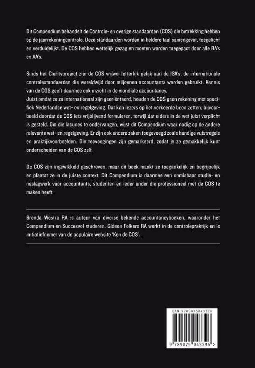 Compendium accountancy 1B - back cover