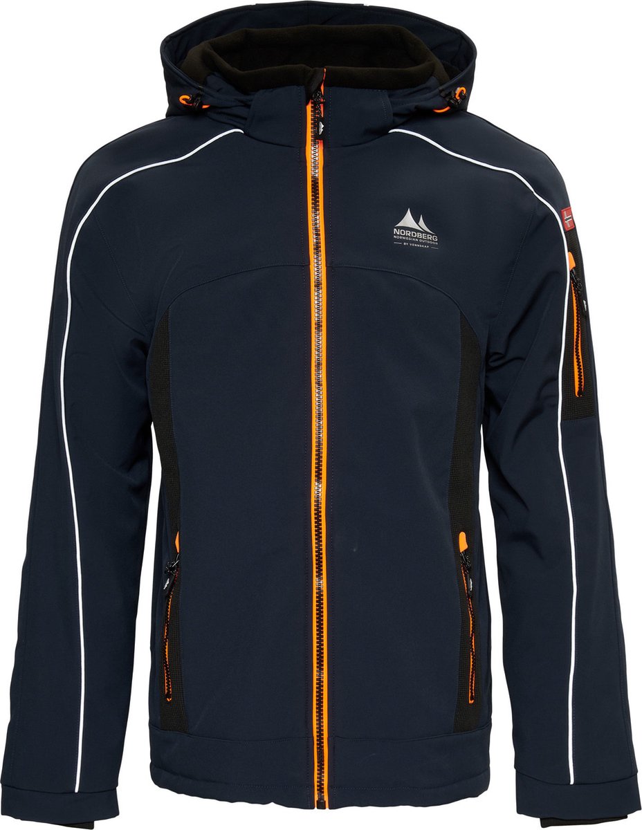 Nordberg OLE Winterjas Heren Softshell Blauw
