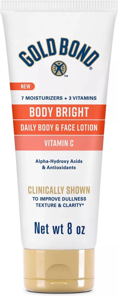 Gold Bond - Body Bright Daily Body & Face Lotion - Vitamine C - 226g