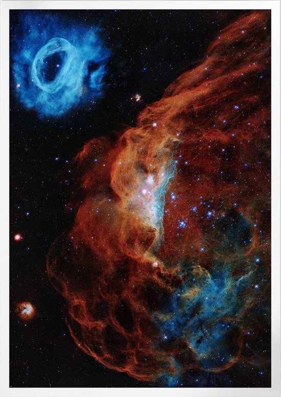 Tapestry Of Blazing Starbirth | Space, Astronomie & Ruimtevaart Poster | A4: 21x30 cm