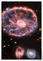 Cartwheel Galaxy | Space, Astronomie & Ruimtevaart Poster | A3: 30x40 cm