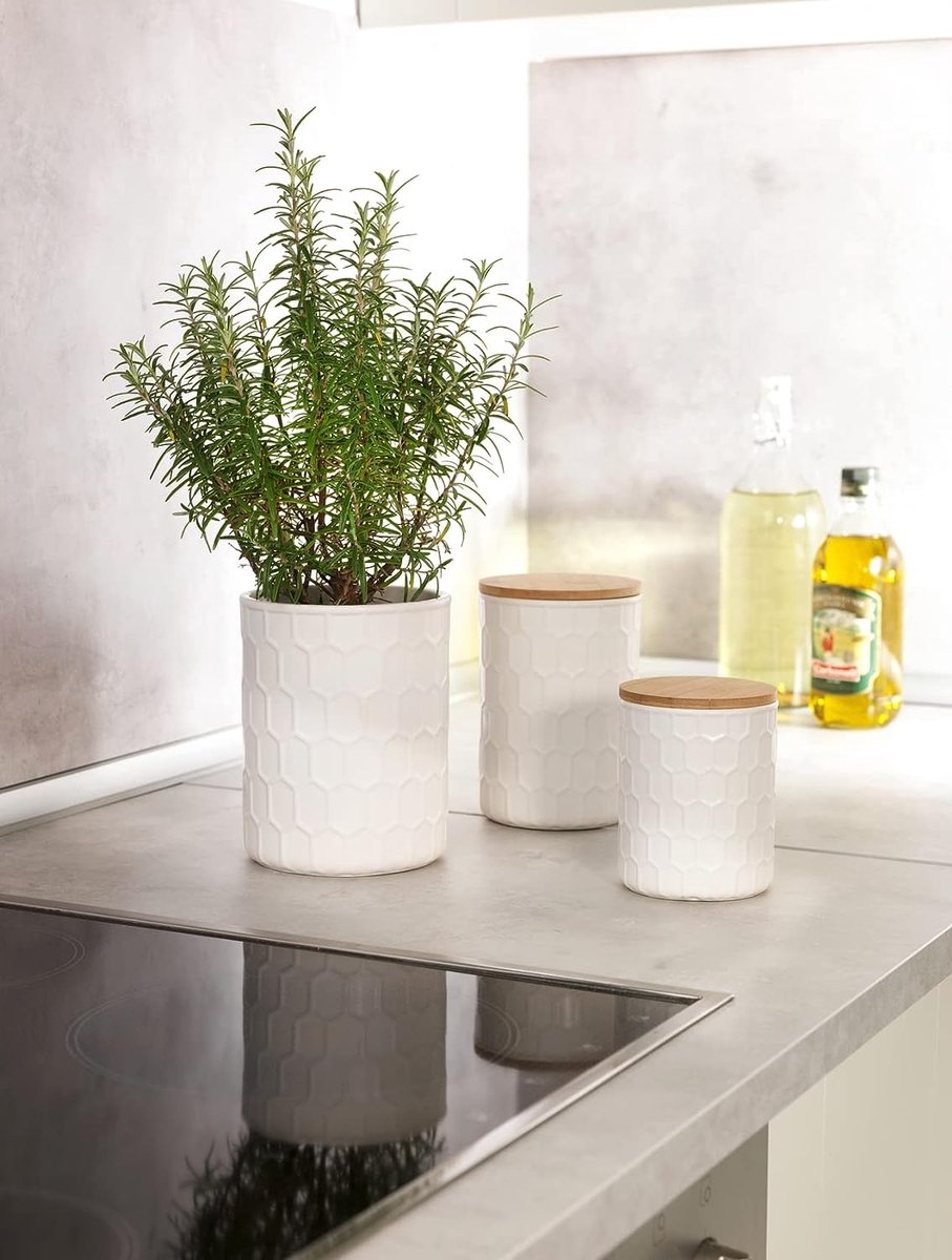 Voorraadpot | Keramiek | Wit – My Sweet Lifestyle