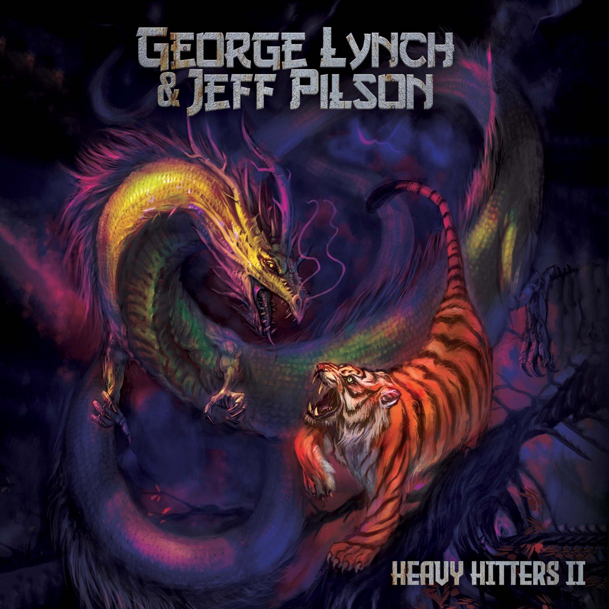 George Lynch & Jeff Pilson - Heavy Hitters II (LP) (Coloured Vinyl) (Limited Edition)