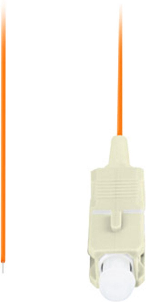 Lanberg - Lanberg MM SC/UPC OM2 2m oranje glasvezel pigtail kabel FP-SCUP-MS21-0020-OG