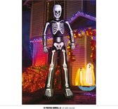 Fiestas Guirca - Opblaasbaar skelet 200 x 150 cm - Halloween - Halloween Decoratie - Halloween Versiering