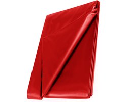 Sekslaken Rood - WetPlay PVC Bedlaken 210x200cm - Rood PVC Sexlaken