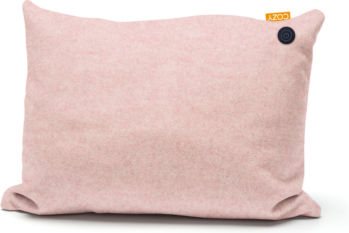 ​Cozy warmtekussen | ​T​ove | Duurzaam & Draadloos | Infrarood | 45x​60 cm | Cameo Pink| Grote Batterij