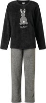 Cocodream dames huispak fleece | MAAT XL | Bunny | zwart