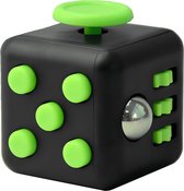 Touts & Feil - Fidget Cube friemelkubus - Zwart - Montessori speelgoed - toy - kind - Voor betere concentratie - tegen stress