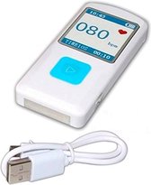 Mobiclinic PM10 Draagbaar Elektrocardiograaf - Hartslagmeter - Draagbaar ECG - Met kleurenscherm - Hartfilmpje