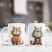 Mok Bad Smell - Cats - Gift - Cadeau - CatLovers - Meow - KittyLove - Katten - Kattenliefhebbers - Katjesliefde - Prrrfect