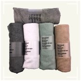 Bol.com MARBEAUX Handdoeken Microvezel - Sporthanddoek - 5 stuks - Multicolor - Polyester aanbieding
