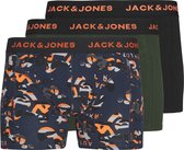 JACK & JONES JUNIOR JACNEON LOGO TRUNKS 3 PACK JNR Jongens Onderbroek - Pack:Black - Mountain View - Maat 152