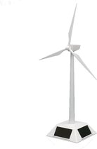 P&P Goods® Mini Windturbine - Generator - 3 Bladen - Stroomgenerator - Windmolen - Energie Generator - Aerogenerator - Wit