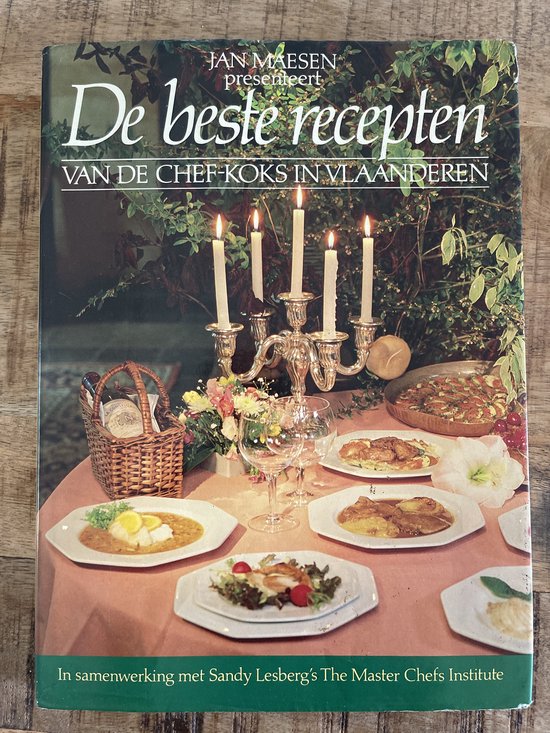 Beste recepten chef-koks in vlaanderen - cover