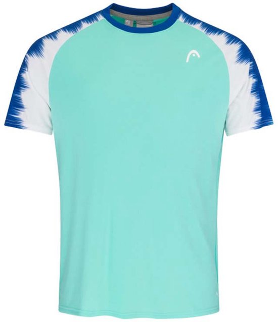 Head Racket Topspin T-shirt Met Korte Mouwen Groen,Blauw L Man