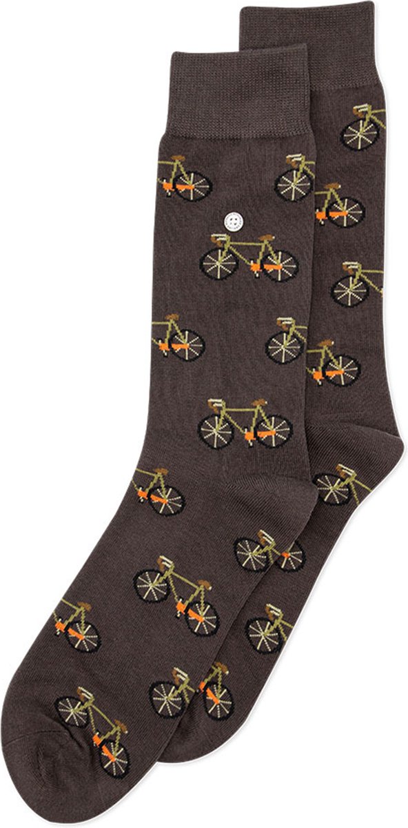Alfredo Gonzales Fiets Sokken AG-Sk-BIC-01 125-1 Brown/Green S(38-41)