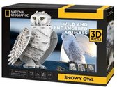 National Geographic 3D Puzzle NG Chouette des neiges