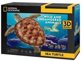 Puzzle 3D cubique Fun NG tortue de mer