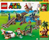 Ensemble d'extension LEGO Super Mario : Le tour du chariot minier de Diddy Kong - 71425