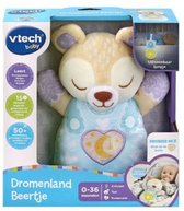 VTech Baby Dromenland Beertje - Interactieve Knuffel - Educatief Speelgoed - Van 1 tot 3 Jaar - Blauw